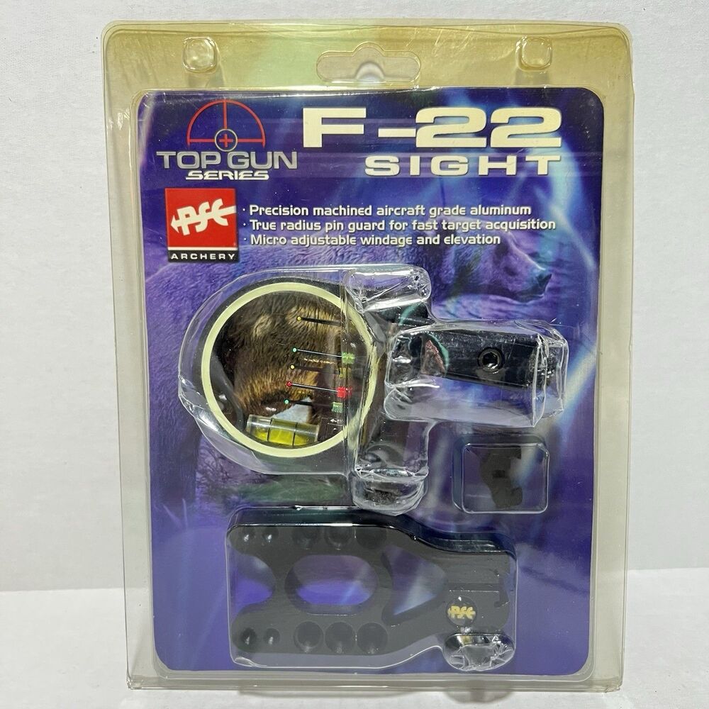 Compound Bow 5 Pin PSE TOP GUN ARCHERY SIGHT F-22